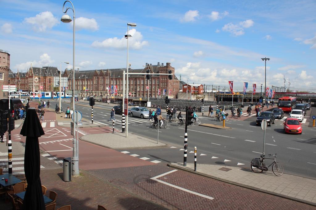 Hotel Restaurant Old Bridge Amsterdam Buitenkant foto
